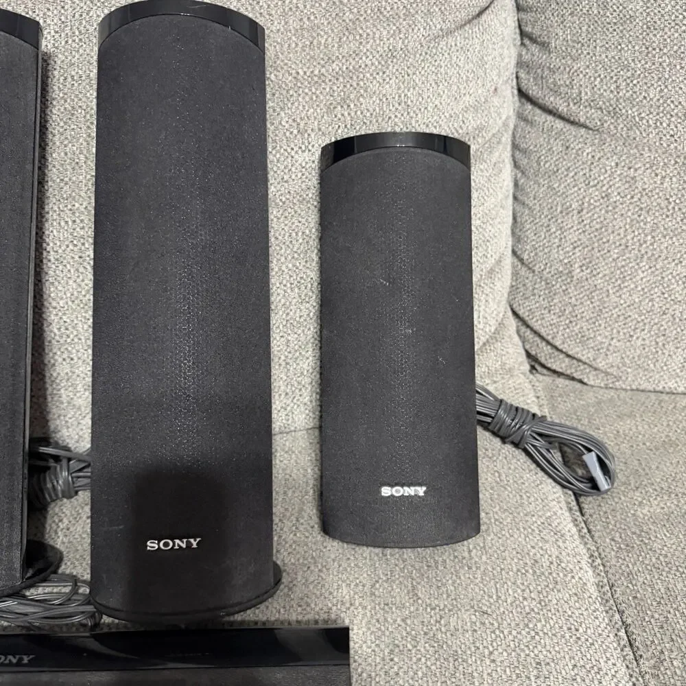 Sony SS-TSB107 SS-TSB106 Surround Sound 5 Speakers SS-CTB103 Complete Speakers